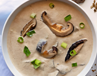 Cream of Shiitake Mushroom Soup